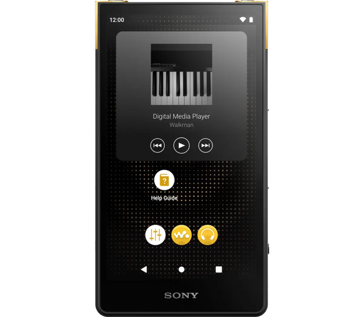 Sony NW-ZX707 數碼高清音樂播放器 官方產品圖 2