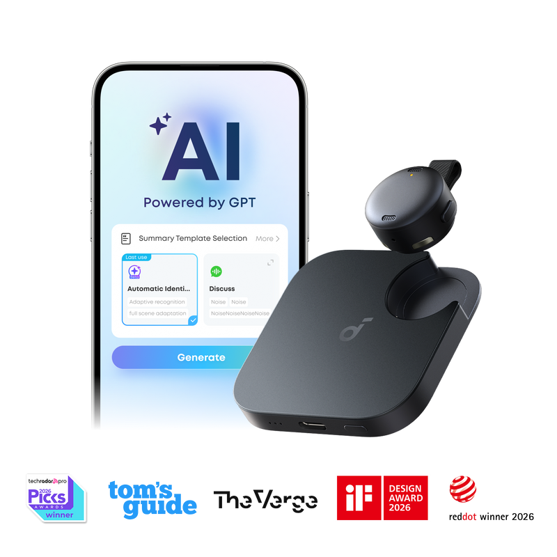 Anker Soundcore Work AI Voice Recorder
