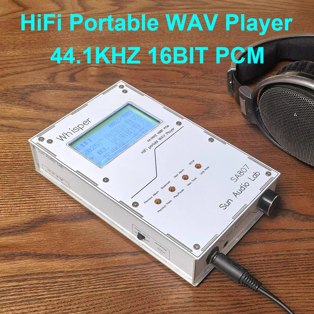 Sun Audio Lab SA807 WAV 播放器實物圖