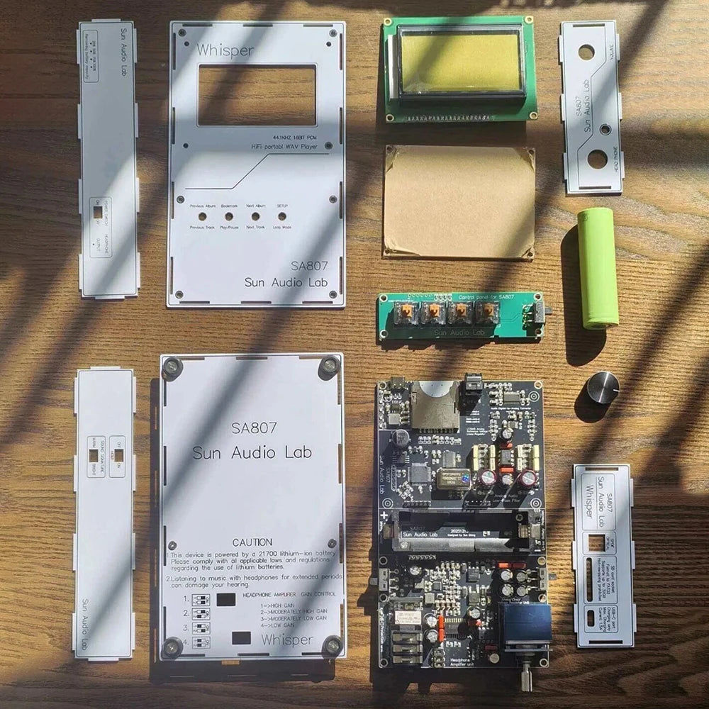 Sun Audio Lab SA807 內部結構及組件
