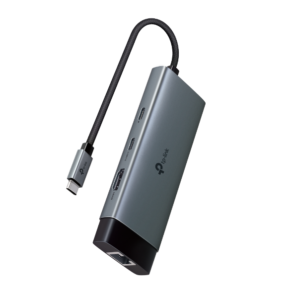 UH6120C - USB Type-C 6 in 1 集線器 High Speed 6 in 1 Hubs / Adapter (100W快速充電埠)