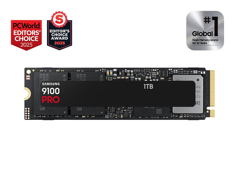 Samsung 9100 PRO PCIe 5.0 NVMe SSD 官方產品圖 1